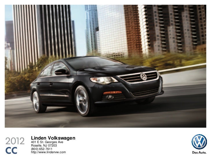 2012 Volkswagen CC For Sale NJ | Volkswagen Dealer New Jersey