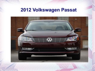 2012 Volkswagen Passat
 