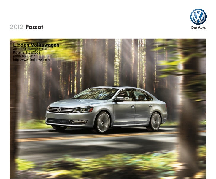 2012 Volkswagen Passat For Sale NJ | Volkswagen Dealer New Jersey