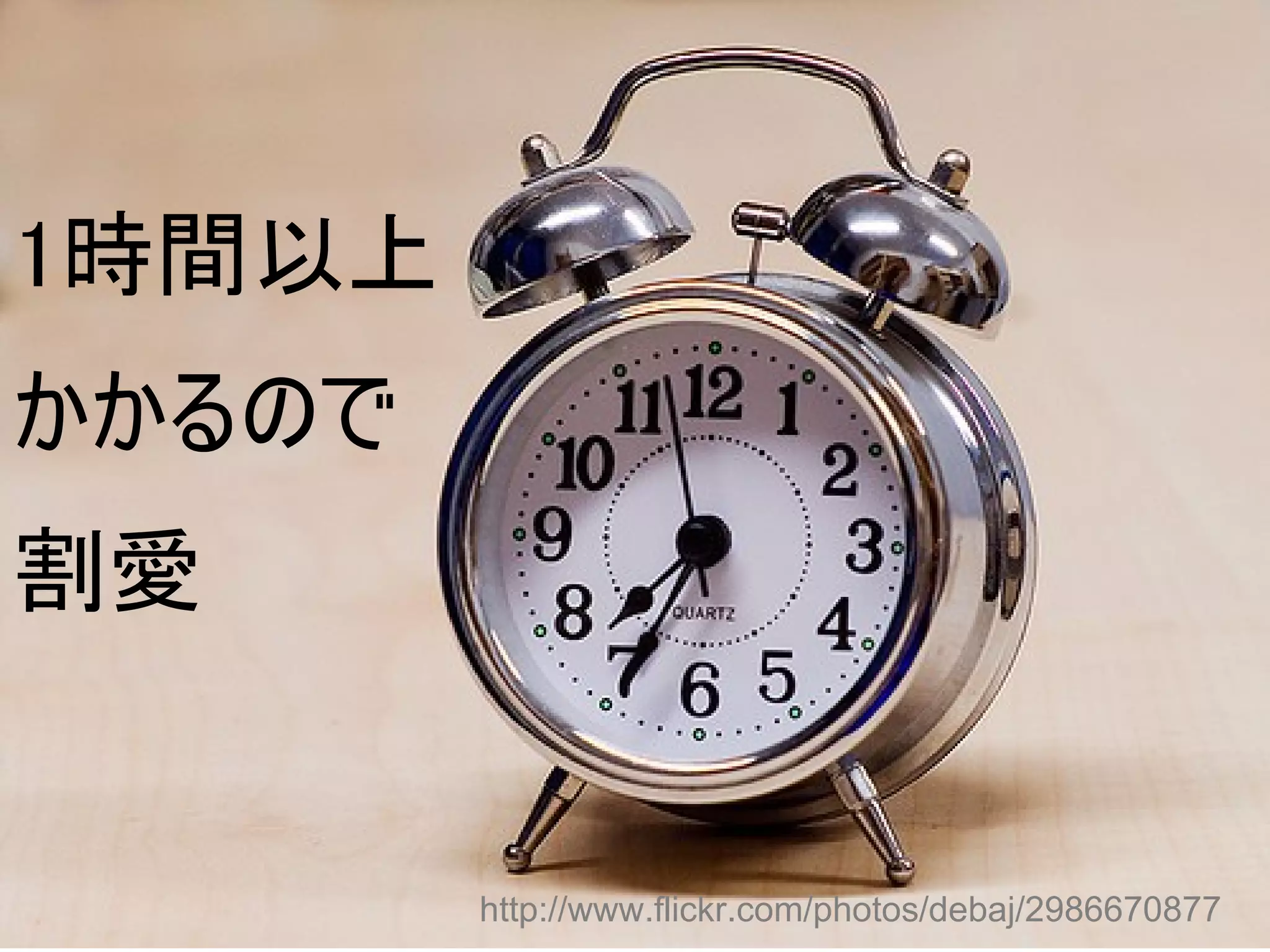 1時間以上
かかるので
割愛


        http://www.flickr.com/photos/debaj/2986670877
 