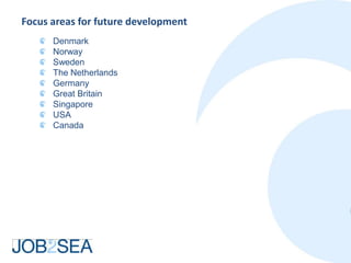 Focus areas for future development
      Denmark
      Norway
      Sweden
      The Netherlands
      Germany
      Great Britain
      Singapore
      USA
      Canada
 