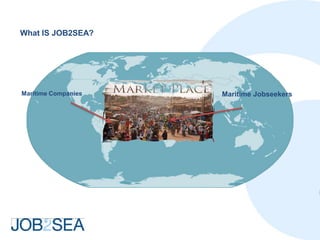 What IS JOB2SEA?




Maritime Companies   Maritime Jobseekers
 