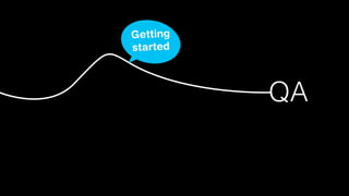 Getting
started



          QA
 