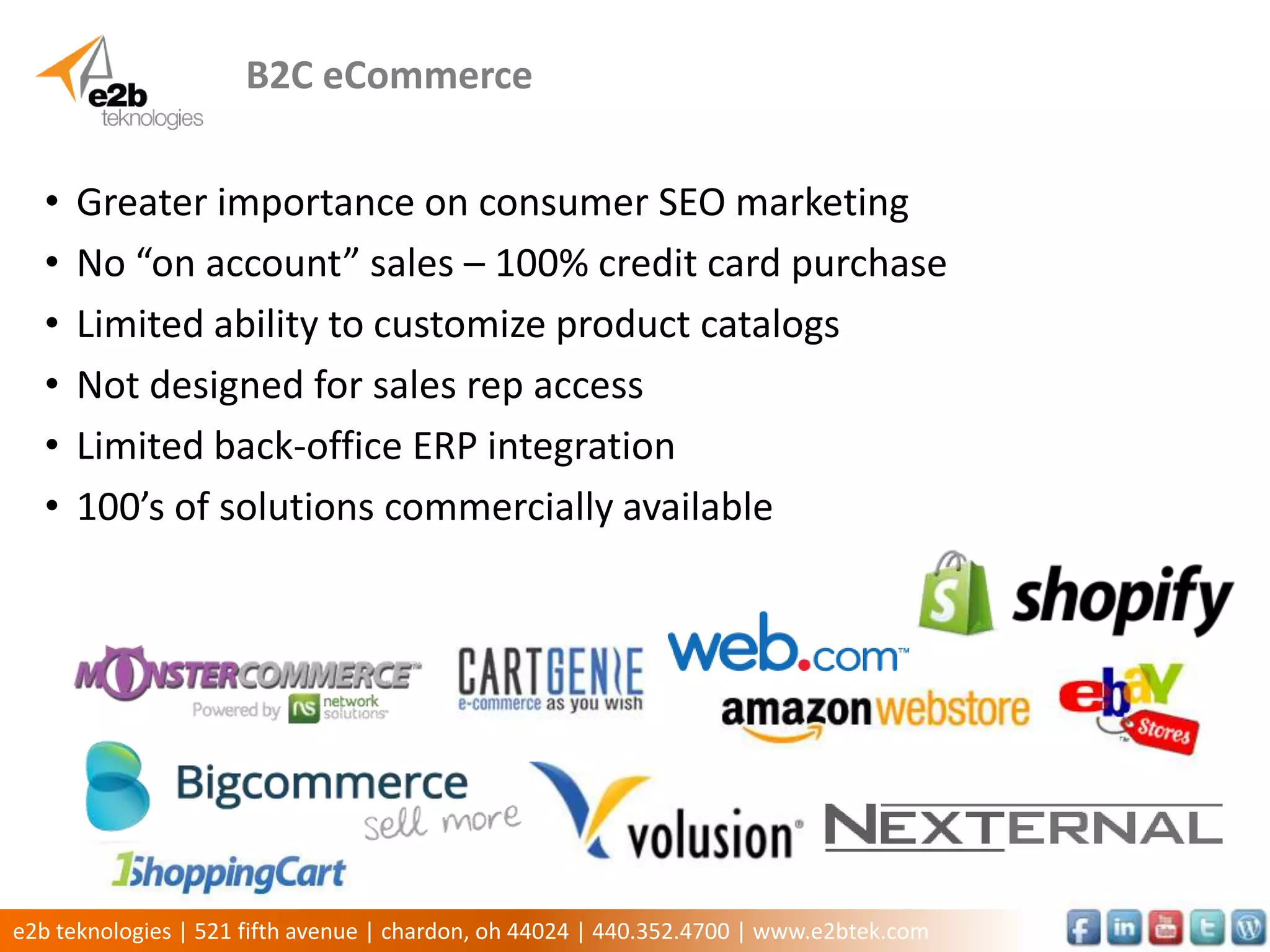 Storefront Software Anytime Commerce --ecommerce storefront software for your B2B | PPTX