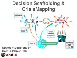 Decision Scaffolding &
           CrisisMapping




Strategic Decisions on
How to Deliver Help
 