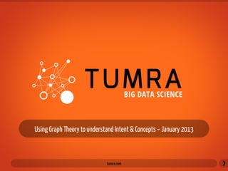 Using Graph Theory to understand Intent & Concepts – January 2013	
  



                               tumra.com	
  
 