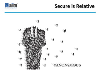 Secure is Relative
 