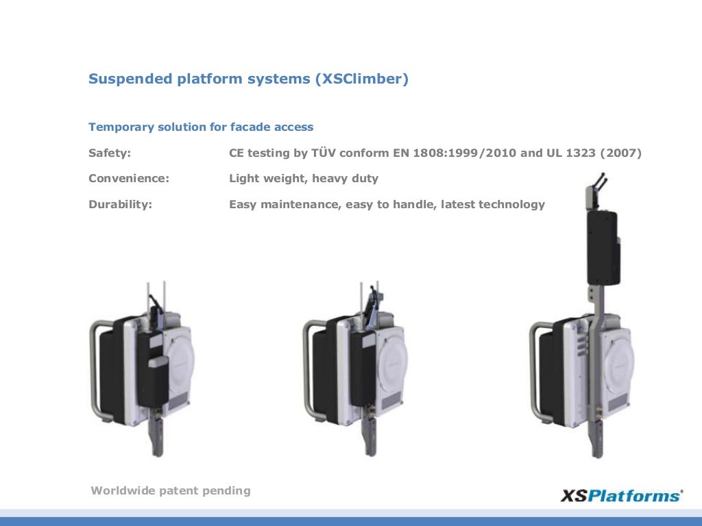 XSPlatforms' Fall protection (English)