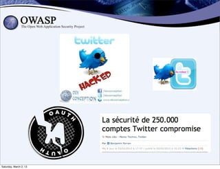 Saturday, March 2, 13
 