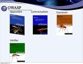 Apprendre   Contractualiser   Concevoir




                    Vériﬁer




Saturday, March 2, 13
 