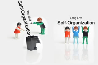 The end of Self-Organization - Long Live Self-Organization