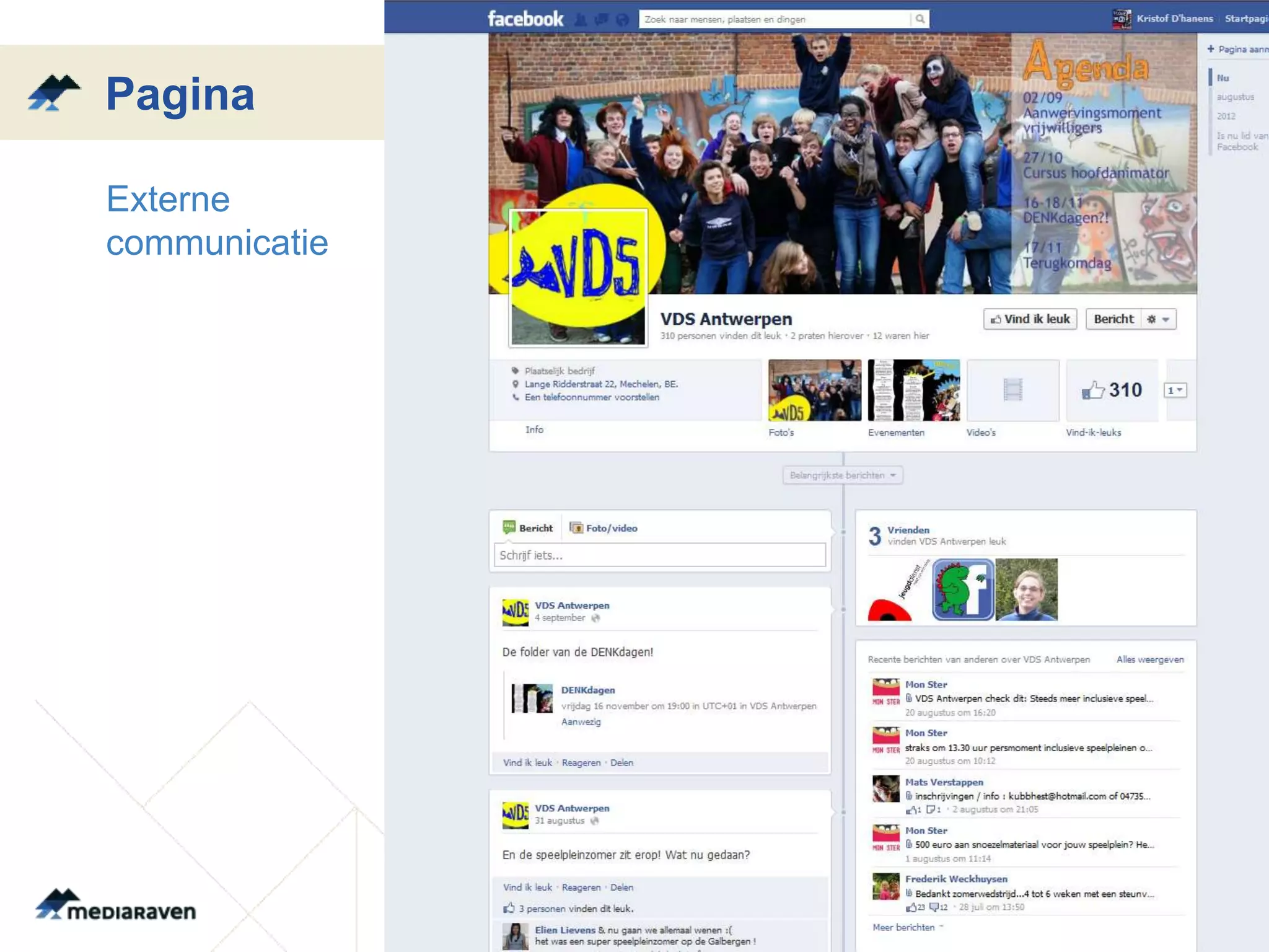 Pagina

•   Externe
    communicatie
 