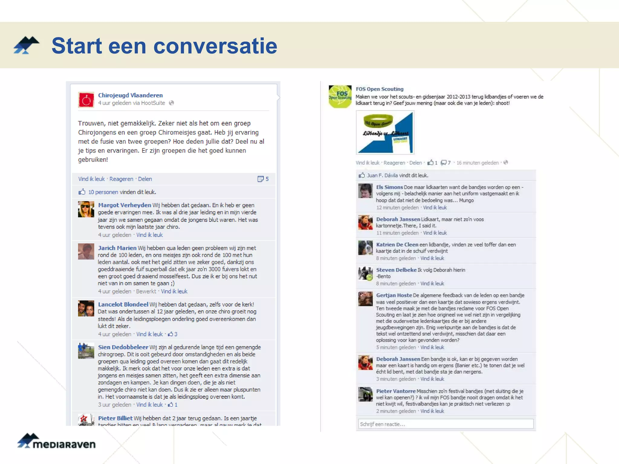 Start een conversatie
 