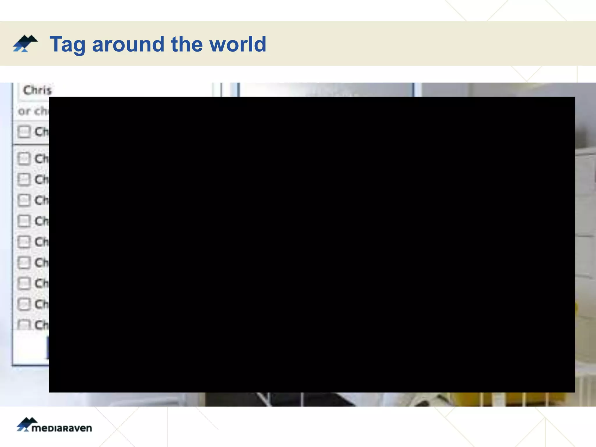 Tag around the world
 