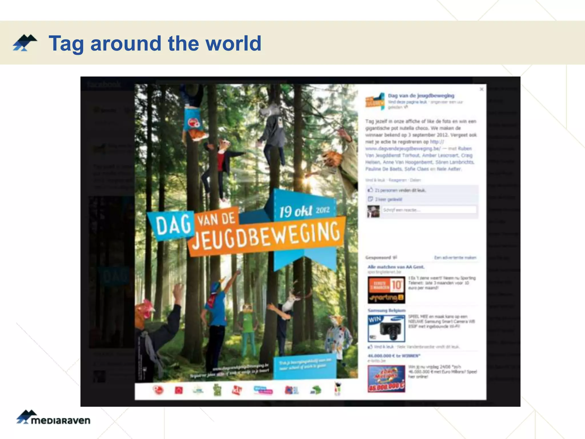 Tag around the world
 