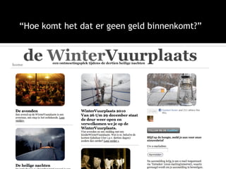 “Hoe komt het dat er geen geld binnenkomt?”
 