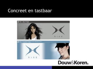 Concreet en tastbaar
 