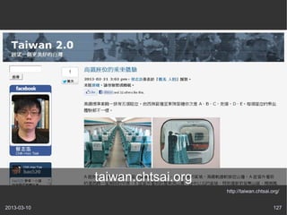 taiwan.chtsai.org
                                 http://taiwan.chtsai.org/


2013-03-10                                             127
 