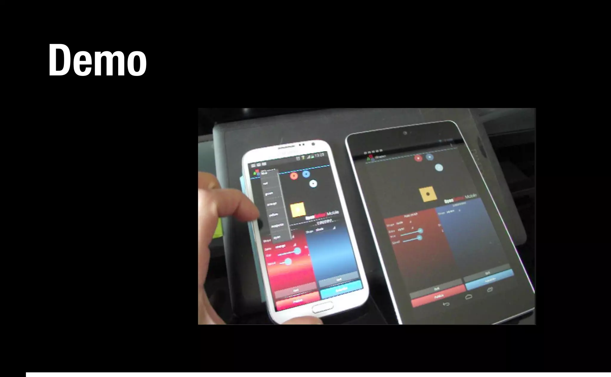 OpenSplice DDS


                                                                                          Demo




                 Copyright	
  2011,	
  PrismTech	
  –	
  	
  All	
  Rights	
  Reserved.
 