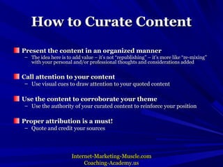 Content Curation | PPT