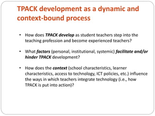 Integrating multiple instruments: Recent
               initiatives
   Assessing teachers’ pedagogical ICT competences
   ...