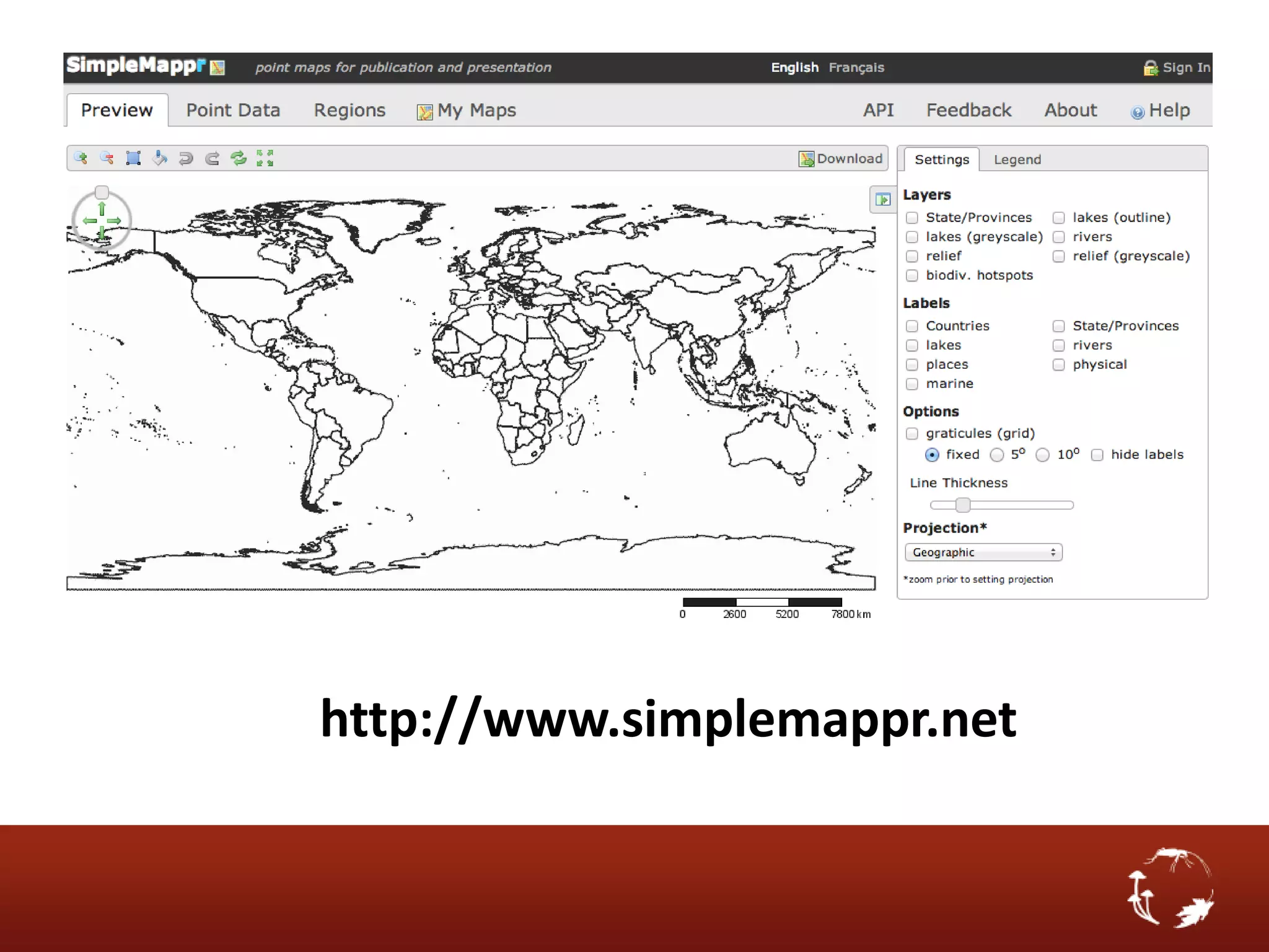 http://www.simplemappr.net
 