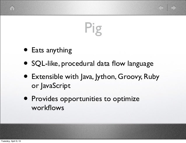 Pig and Python to Process Big Data
