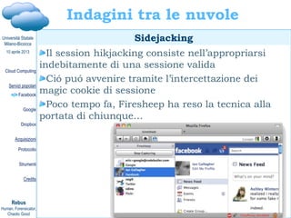 Davide Gabrini, Cloud computing e cloud investigation