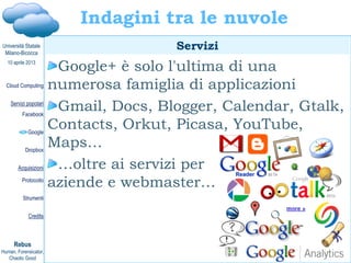 Davide Gabrini, Cloud computing e cloud investigation