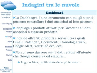 Davide Gabrini, Cloud computing e cloud investigation