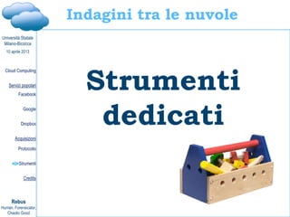 Davide Gabrini, Cloud computing e cloud investigation