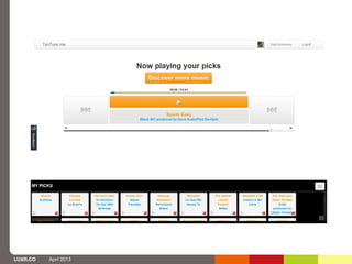 LUXR.CO   April 2013
 