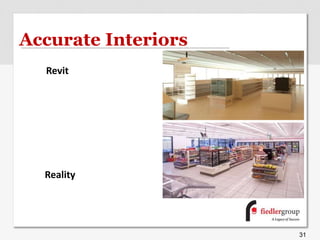 Accurate Interiors
Revit
Reality
31
 