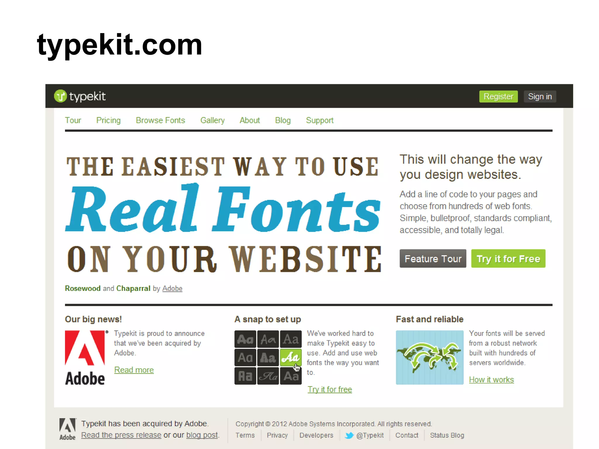 typekit.com
 