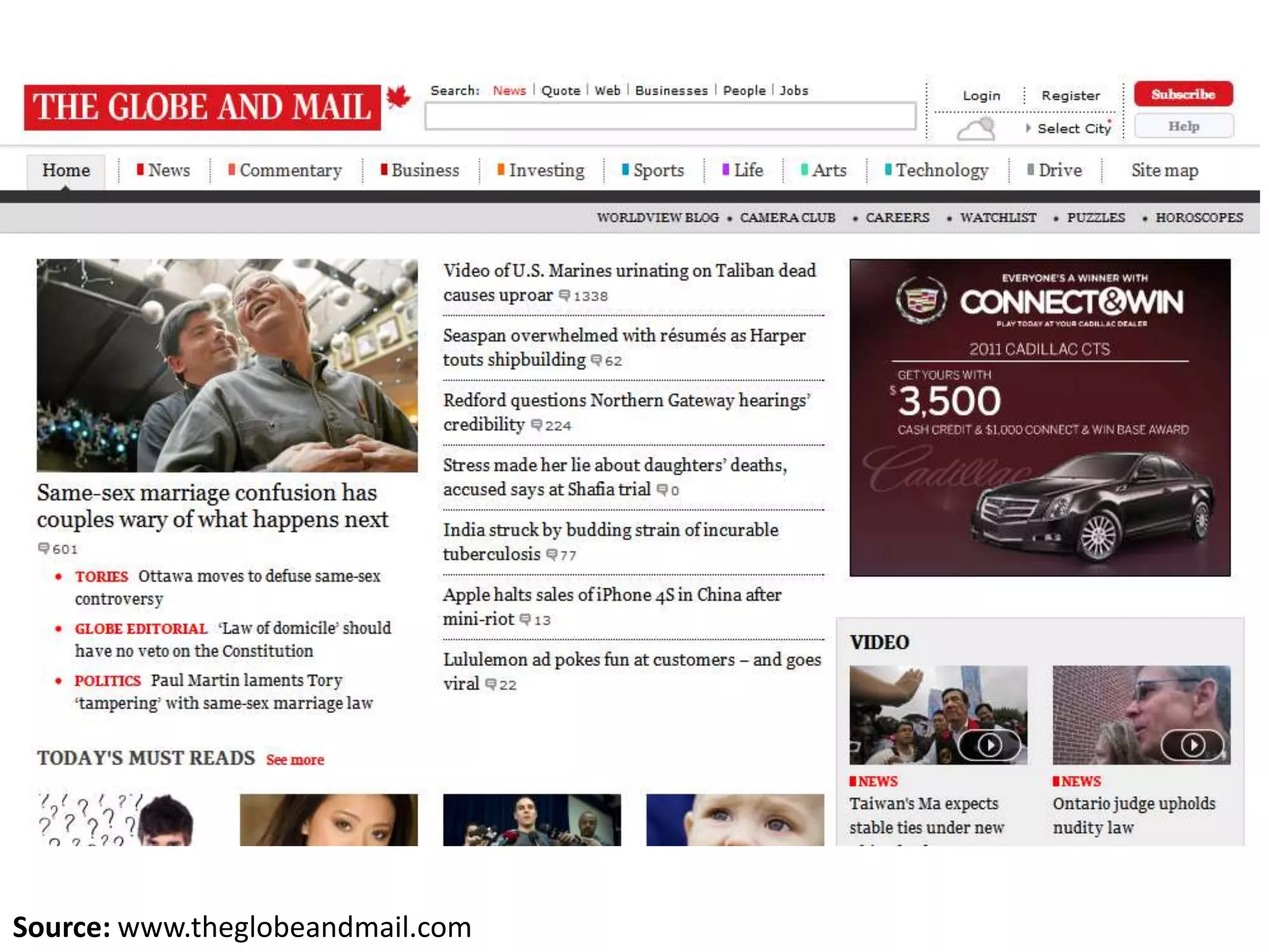 Source: www.theglobeandmail.com
 