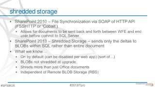 shredded storage
 