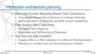 information architecture planning
 