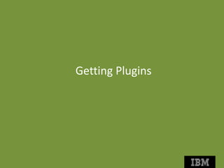 Getting Plugins
 