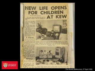 The Herald (Melbourne), 3rd April 1959
 