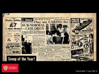 Courier-Mail, 1st July 1954: 9
 