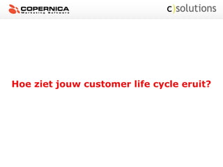 Hoe ziet jouw customer life cycle eruit?
 
