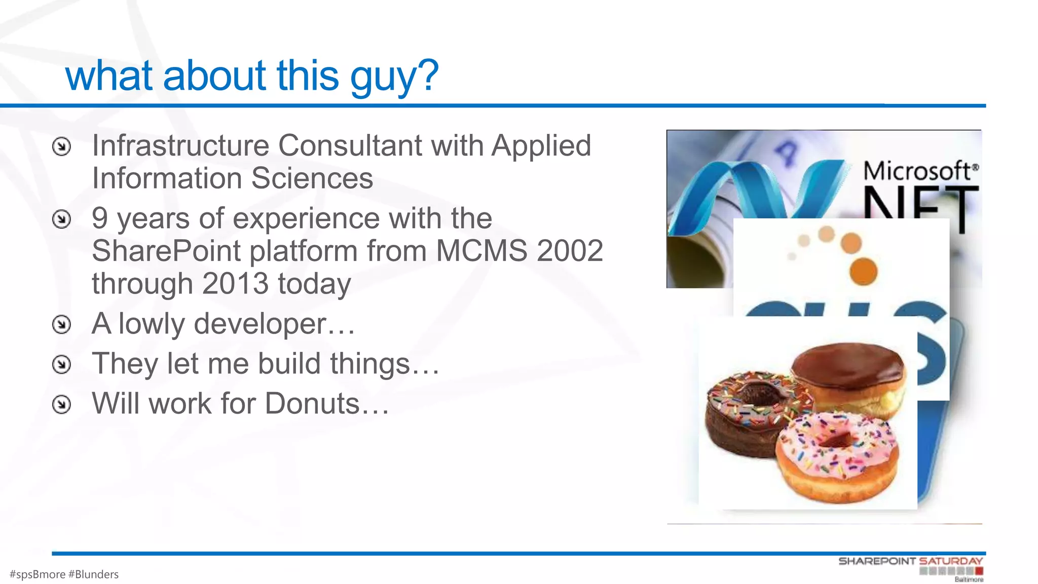 #spsBmore #Blunders
what about this guy?
 