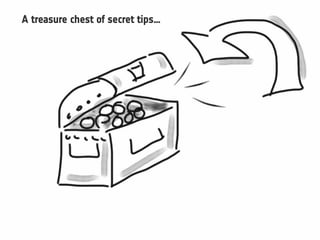 A treasure chest of secret tips…
 