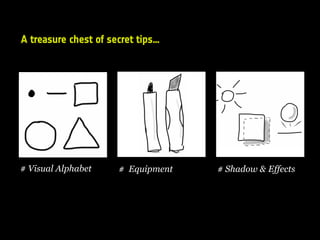 # Equipment# Visual Alphabet # Shadow & Effects
A treasure chest of secret tips…
 