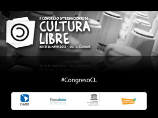 #CongresoCL
 