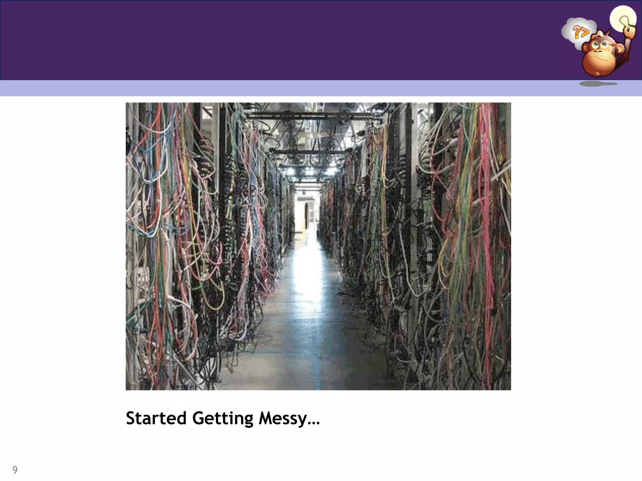 9
Started Getting Messy…
 