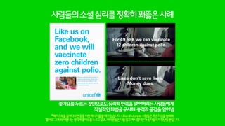 동일한메시지의화학적변주
세계곳곳의폭력에대해직시하고변화를위한행동에나서라는메시지
영상,인터넷배너,포스터,앰비언트등각각의미디어성격에맞게변형집행
 