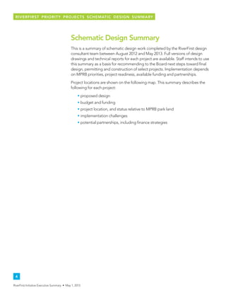 Executive Summary: Schematic Design, Finance Strategy and Next Steps | PDF