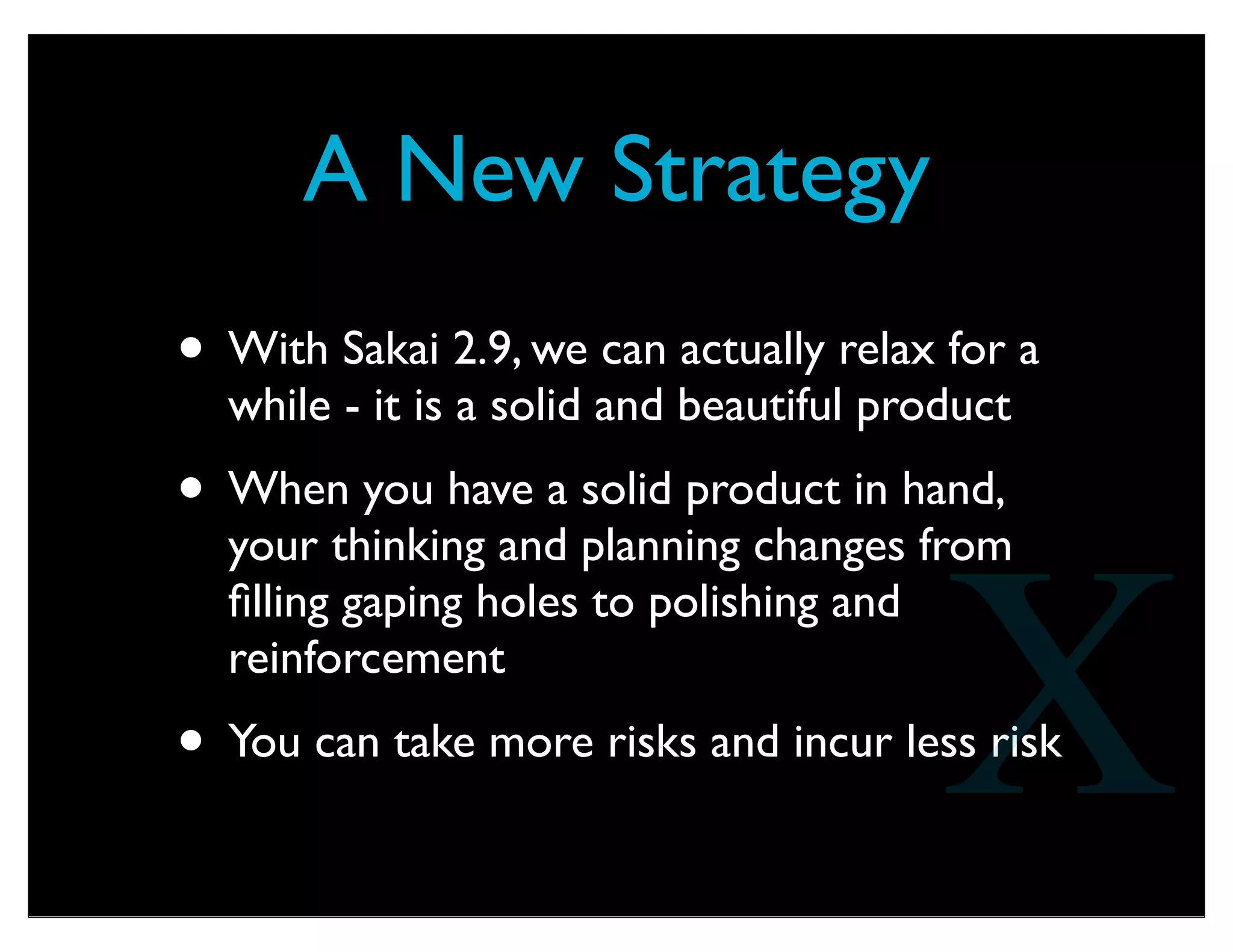 What might*
we see NeXT?
* This is just one person's ramblings...
X
 