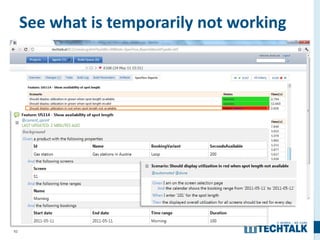 62
See what is temporarily not working
 